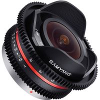 SAMYANG 7.5mm  T3.8 CINE VDSLR UMC FISHEYE LENS FOR MFT