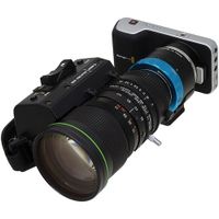 FotodioX Pro B4 Magic Adapter + 1.4X Extender for Blackmagic + MFT Camera 
