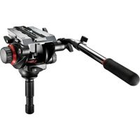 Manfrotto 504X Fluid Video Head & MVTTWINGA Aluminum Tripod with Ground Spreader 