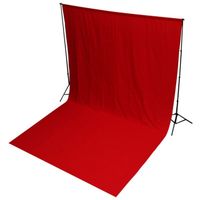 FUNDAL PANZA (Muselina) RED 3m x 6 m (10 ft  X 20 ft)