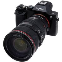 FotodioX Auto Adapter for Canon EF and EF-S Lens to Sony NEX (A7RII / A7SII) 
