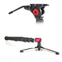 MILIBOO MJZ-01 (MJZ01) TRIANGLE CLAW FLUID BASE For VIDEO MONOPOD