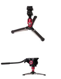 MILIBOO MJZ-01 (MJZ01) TRIANGLE CLAW FLUID BASE For VIDEO MONOPOD