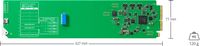 Blackmagic Design OpenGear Converter - Audio to SDI 