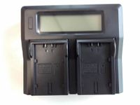 Digital Power Dual Slot Charger for Panasonic CGR-D54, VW-VBD58, VW-VBD78, VW-VBD98 