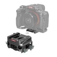 SmallRig Lightweight Magnesium Alloy Baseplate with Dual 15mm LWS Rod Clamp 3067
