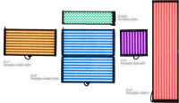 Nanlite PavoSlim 240CL 4x1 RGBWW LED Panel Light with CRMX and Quick-Open Softbox 21030 Lux