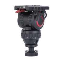 Miliboo M15DL Pro Fluid Head & Aluminum Broadcast Tripod Set 18Kg Payload