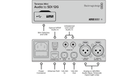 Blackmagic Teranex Mini Audio to SDI 12G Converter
