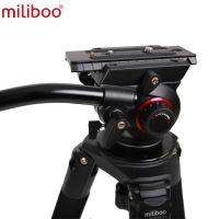 MILIBOO MTT702B PROFESSIONAL CARBON FIBER TRIPOD (200 Cm) + MYT803 FLUID HEAD (8 Kg) 