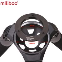 MILIBOO MTT702B PROFESSIONAL CARBON FIBER TRIPOD (200 Cm) + MYT803 FLUID HEAD (8 Kg) 