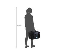 HPRC 4100 Waterproof Hard Case with Cubed Foam (Black/Blue)
