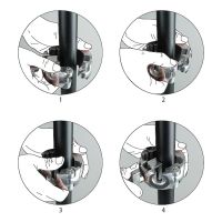 KUPO KCP-950P 4 WAY CLAMP 40-50 mm 