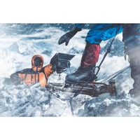 SACHTLER 4585 FLOWTECH 75 CARBON FIBER TRIPOD WITH MID-LEVEL SPREADER AND RUBBER FEET 