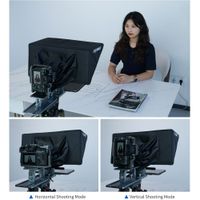 FeelWorld TP16 Universal 16 inch Folding Teleprompter with Remote Control