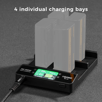 Accsoon TOPRIG 100W 4-Bay L-Series/NP-F Fast Charger BC-01 (BC01)