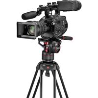 Manfrotto MVKN8TWINMA Nitrotech N8 Kit Trepied Video Aluminiu 