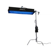 Nanlite PavoSlim 240CL 4x1 RGBWW LED Panel Light with CRMX and Quick-Open Softbox 21030 Lux