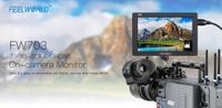 FeelWorld FW703 7 inch IPS 3G-SDI 4K HDMI On-Camera Monitor