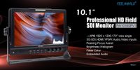 FeelWorld FW1018SPV1 10.1 inch IPS 3G-SDI HDMI TALLY LCD On-Camera Monitor 
