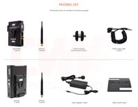 CVW Crystal Video BeamLink-Duo Dual Transmitter to Single Receiver Video Transmission System 700m