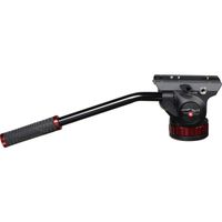 Manfrotto MVH502AH 4 Kg Fluid Head + Miliboo MTT602L Video Tripod 193 cm + 75mm Half Ball 