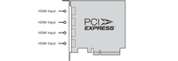 Blackmagic Design DeckLink Quad HDMI Recorder Capture Card