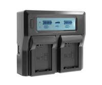 Digital Power Dual Slot Charger for Canon LP-E6 / LP-E6N batteries 