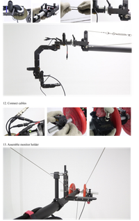 SCORPIO SDV-T500 KIT Carbon Fiber Jib Crane 5 Meter + Motorized Head 10 Kg Payload