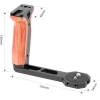 SmallRig Universal Wooden Side Handle for Ronin-S/Ronin-SC/Zhiyun Crane Series Handheld Gimbal 2222