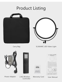 Digital Power SL-360ARC Professional 70 W Bi-Color Dimmable LED Studio Light