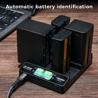 Accsoon TOPRIG 100W 4-Bay L-Series/NP-F Fast Charger BC-01 (BC01)