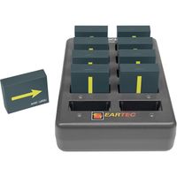 Eartec UltraLITE Pro16 Long-Range Dual-Channel Full-Duplex Wireless Intercom System with 4 Single-Ear Headsets (2.4 GHz)