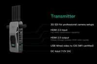 Accsoon CineView Master 4K / 60p Wireless Video / Audio Transmission KIT (1TX + 1RX)