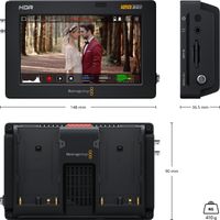 Blackmagic Design Video Assist 5 inch 12G-SDI/HDMI 4K HDR Recording Monitor
