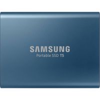 Samsung SSD 500GB T5 Portable Solid-State Drive (Blue) 