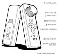 Wiral Remote Control for LITE Cable Cam 