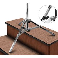 Impact Lowboy Steel Stand with Leveling Leg and Combo Head (10ft) FS-9108 