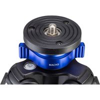 Benro TMA47AXL Mach3 AL Series 4 Extra Long Tripod, 3 Section, Twist Lock 