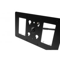 NanLite Pavotube Quad Bank 4 T12 LED Tube Mount with Gooseneck and 5/8in Receiver HD-T12-4-BHG