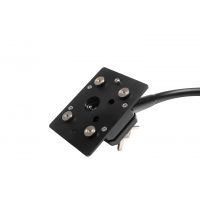 NanLite Pavotube Quad Bank 4 T12 LED Tube Mount with Gooseneck and 5/8in Receiver HD-T12-4-BHG