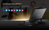 AVMATRIX Shark S8X PLUS 17.3” 8-Channel SDI/HDMI Portable Video Switcher