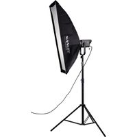NanLite Asymmetrical Stripbank Softbox 45 x 110 cm with Bowens Mount