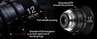 Venus Optics Laowa 12mm T2.9 Zero-D Cine Lens (Canon EF) 