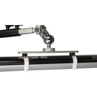 NanLite Pavotube Single T12 LED Tube Holder with Swivel Ball Joint and 5/8in Baby Pin HD-T12-1-BHP