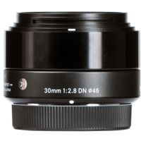 Sigma 30mm f/2.8 DN ART Lens for Micro Four Thirds (Black)