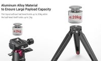 SmallRig Tabletop Mini Tripod with Panoramic Ball Head BUT2664