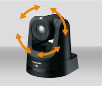 Panasonic AW-UE100 4K NDI Professional PTZ Camera (Black)