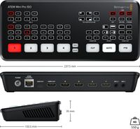 Blackmagic Design ATEM Mini Pro ISO HDMI Live Stream Switcher
