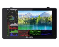 FeelWorld LUT6S 6 Inch HDR/3D LUT 2600nits 3G-SDI 4K HDMI Touch Screen On-Camera Monitor